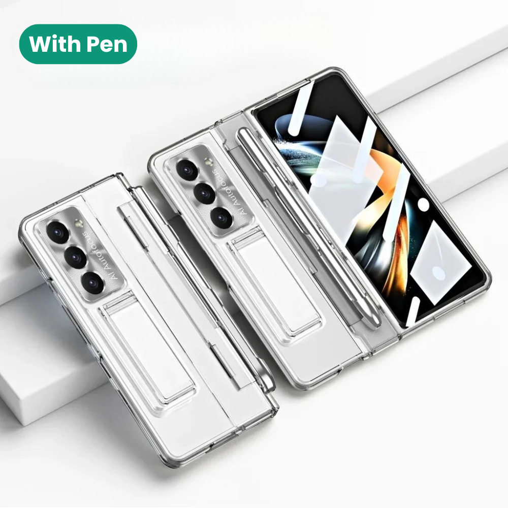 UltraGuard Armor Case with Pen Slot & Kickstand for Samsung Galaxy Z Fold 6, 5, 4