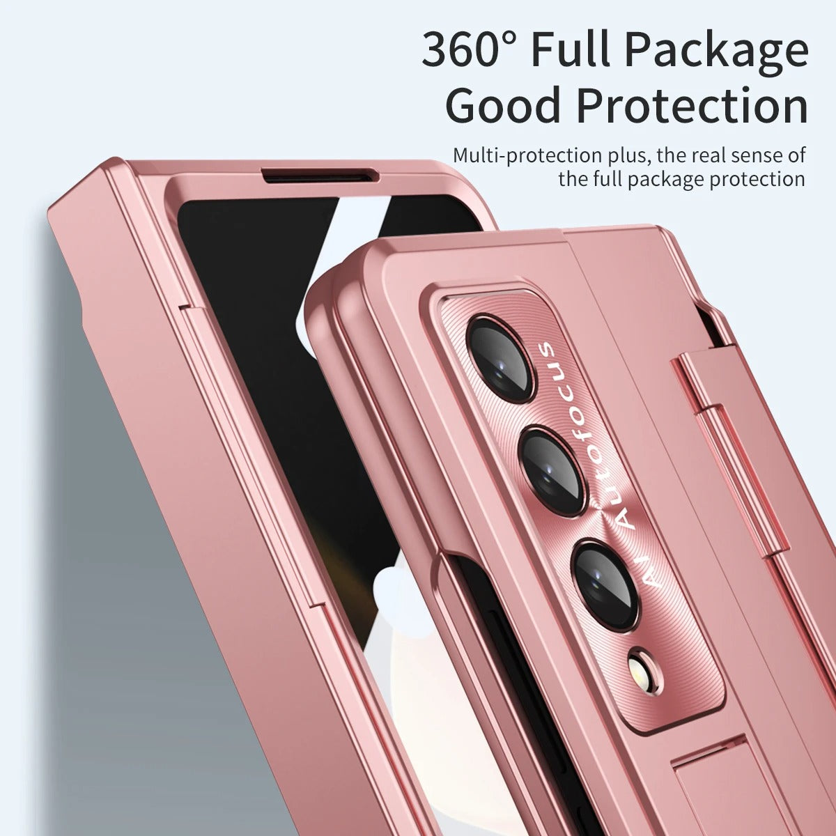 UltraGuard Armor Case with Pen Slot & Kickstand for Samsung Galaxy Z Fold 6, 5, 4