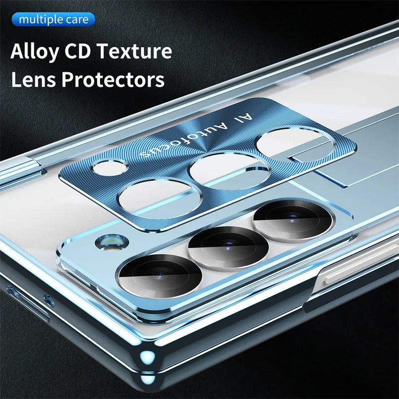 Transparent Kickstand Full Protection Case For Z Fold 6/5/4 Series