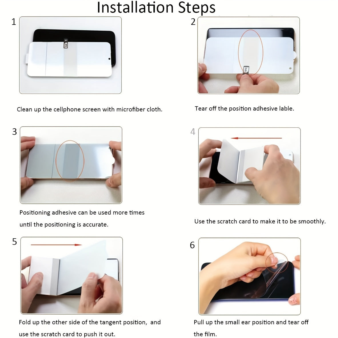 6-In-1 Z Fold 6 Screen Protector with Privacy Glass & Camera Lens Protection