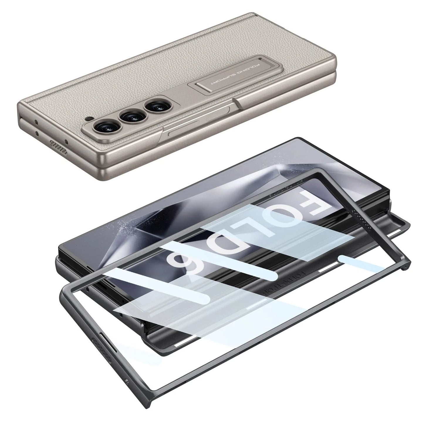 Magnetic Hinge Armor Case For Samsung Galaxy Z Fold Series