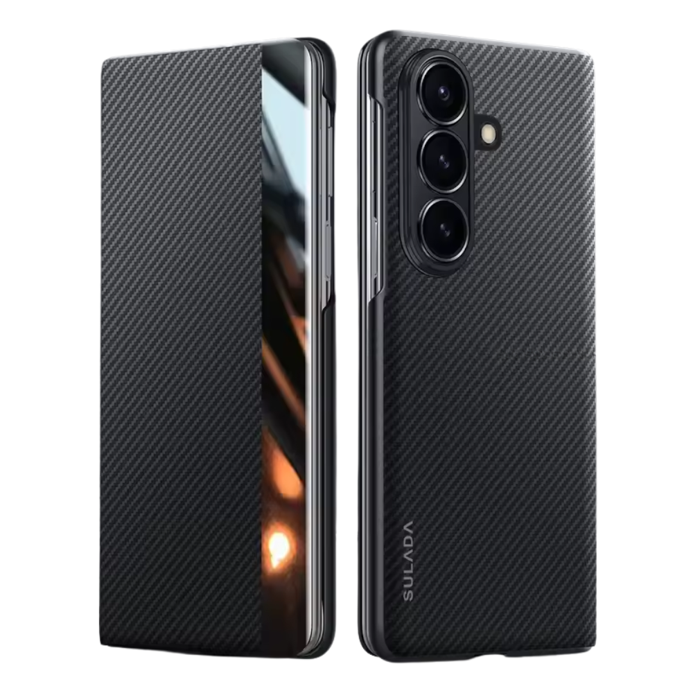CarbonLedger Wallet Case for Samsung Galaxy Z Fold 8 Ultra, 7, 6, 5 & 4