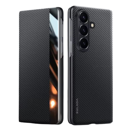 CarbonLedger Wallet Case for Samsung Galaxy Z Fold 8 Ultra, 7, 6, 5 & 4