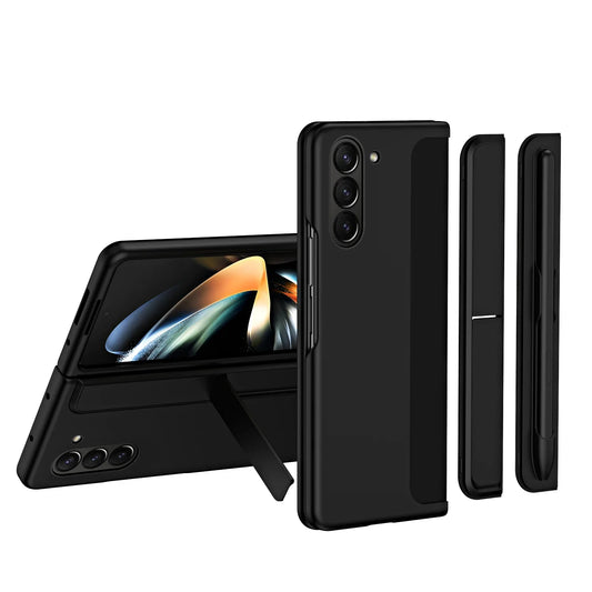 Skin Matte Case with Removable Pen Slot Kickstand For Samsung Galaxy Z Fold Series