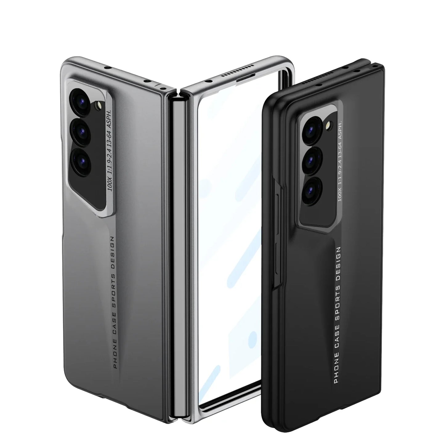 Z Fold 6 Shockproof Armor Case with Outer Screen Protection