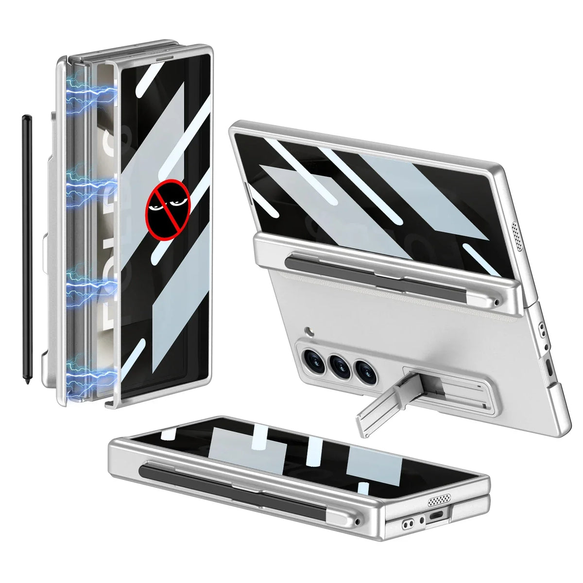 Guardpro GuardPro Privacy Armor Case for Galaxy Z Fold 6, 5 with Integrated S P ...