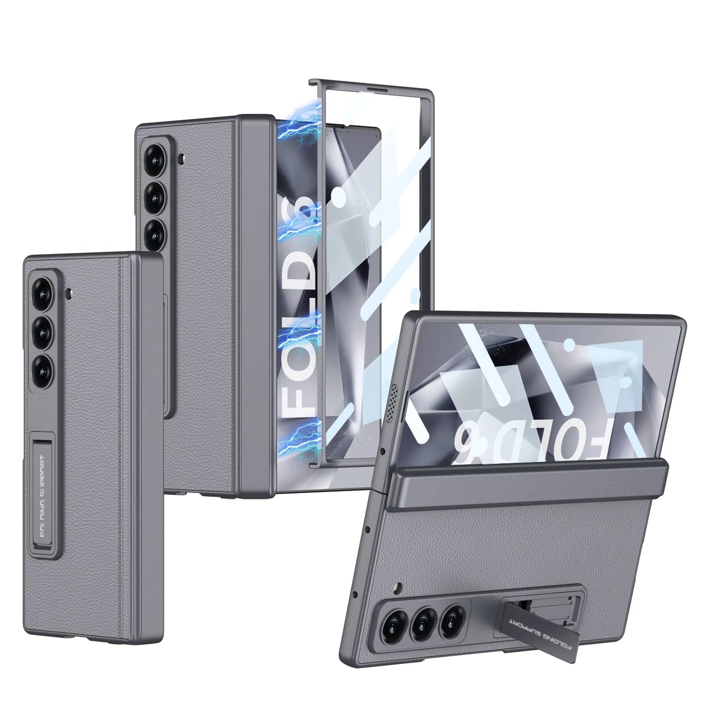 Magnetic Hinge Armor Case For Samsung Galaxy Z Fold Series