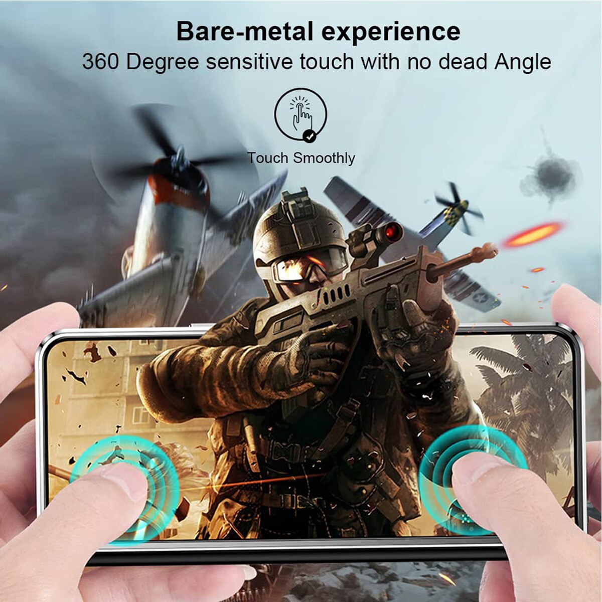 Magnetic Double Sided Glass Case for Samsung Galaxy Z Fold 3