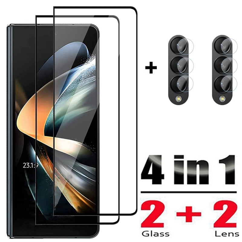 4-in-1 Screen and Camera Lens Protector for Samsung Galaxy Z Fold 6 / 5