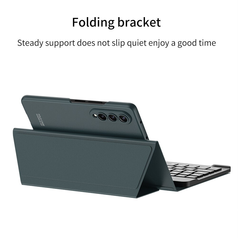 4 in 1 - Case + Flip Stand Cover +  Wireless keyboard (+FREE PEN)